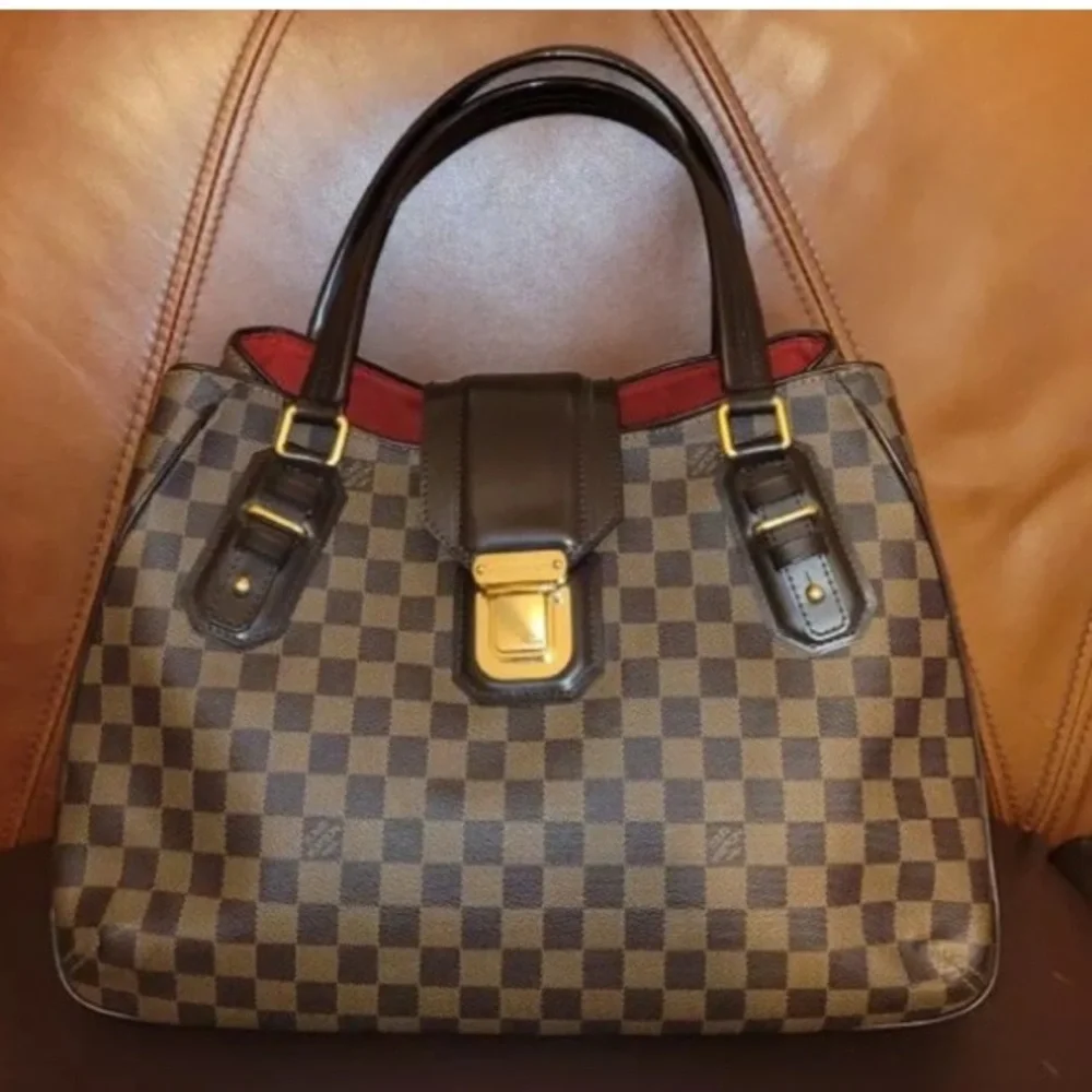 Luxury Alert! Louis Vuitton Damier Ebene Griet GM - Collectors Item - Picture 2 of 16